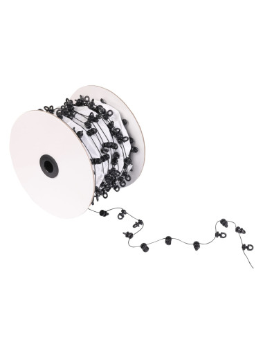 Ślizg na sznurku do systemu WAVE fala co 4,5 cm czarny - 1