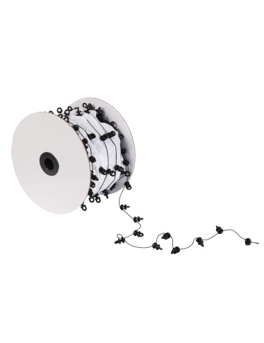 Ślizg na sznurku do systemu WAVE fala co 6 cm czarny