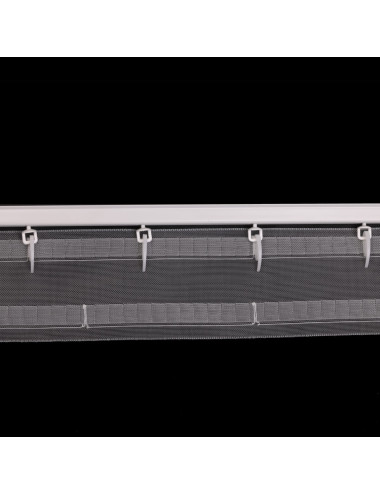 Ślizg na sznurku do szyny PCV co 8 cm biały - 4