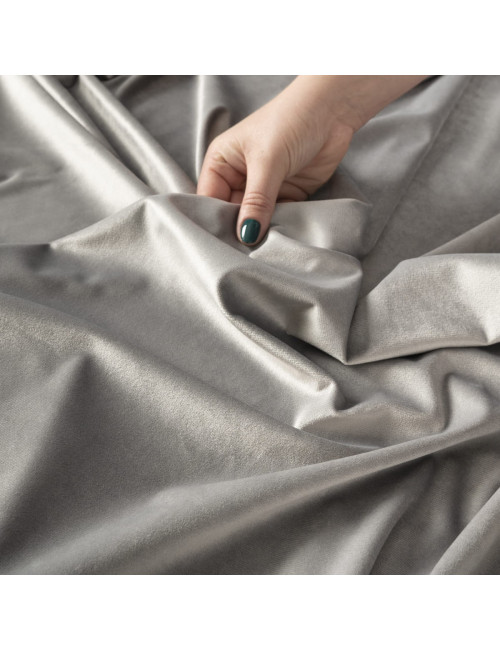 Tkanina zasłonowa Velvi 300 cm jasny szary 005