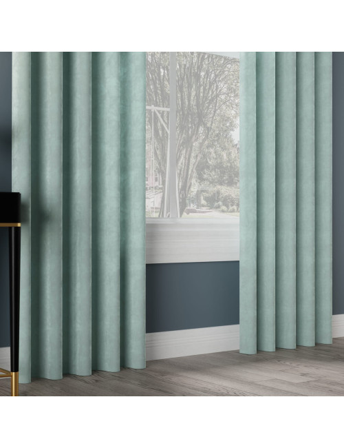 Tkanina zasłonowa Velvi 300 cm miętowy 007