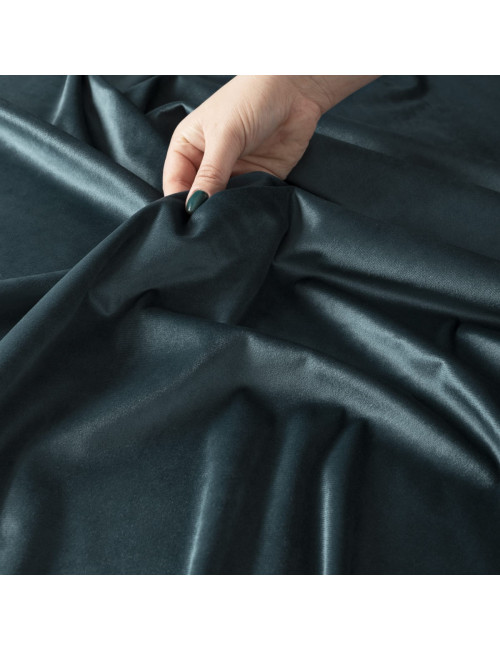 Tkanina zasłonowa Velvi 300 cm ciemny turkusowy 008