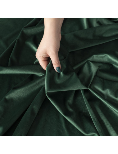 Tkanina zasłonowa Velvi 300 cm ciemny zielony 010
