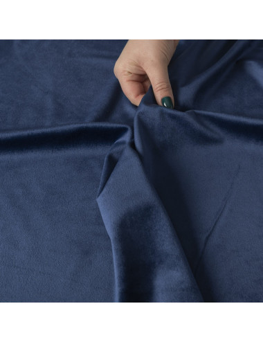 Tkanina zasłonowa Velvi 300 cm granatowy 011