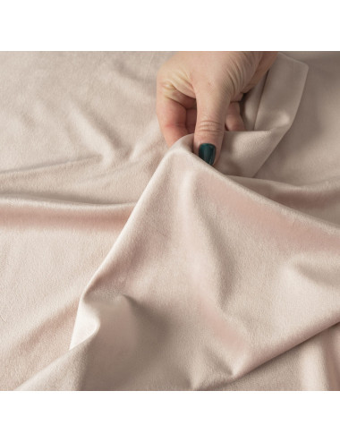 Tkanina zasłonowa Velvi 300 cm jasny różowy 014