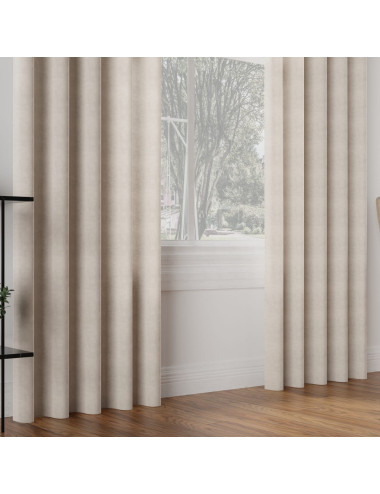 Tkanina zasłonowa Velvi 300 cm kremowy 016