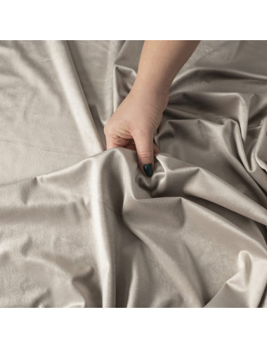 Tkanina zasłonowa Velvi 300 cm szaro-beżowy 017