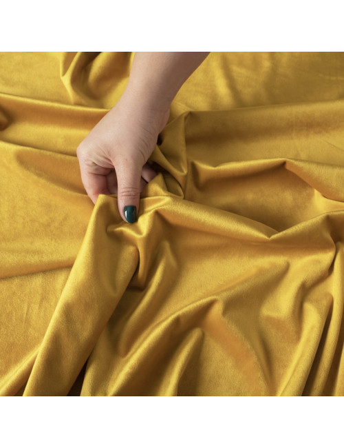 Tkanina zasłonowa Velvi 300 cm szafranowy 019