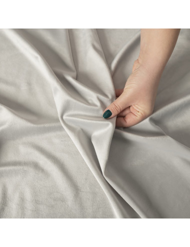 Tkanina zasłonowa Velvi 300 cm pastelowy szary 021