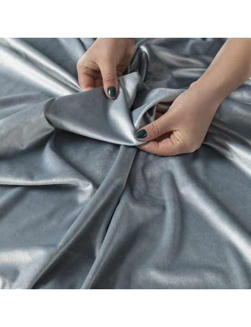 Tkanina zasłonowa Velvi 300 cm niebieski 063