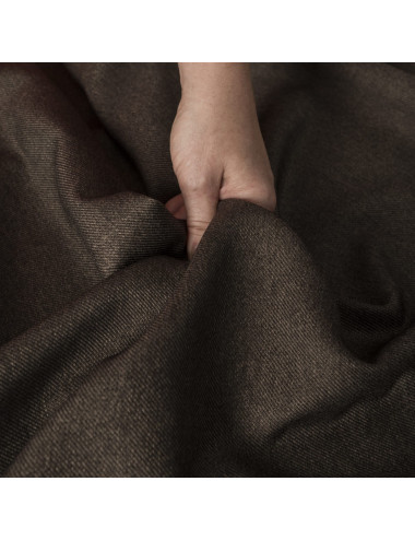 Tkanina zasłonowa Sybilla 320 cm ciemny brązowy 120