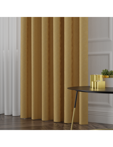 Tkanina zasłonowa Sybilla 320 cm żółty 113