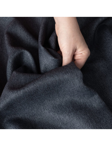 Tkanina zasłonowa Sybilla 320 cm granatowy 115