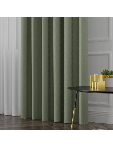 Tkanina zasłonowa Sybilla 320 cm szałwiowy zielony 129