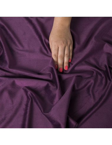 Tkanina zasłonowa Velvet 300 cm fioletowy 050