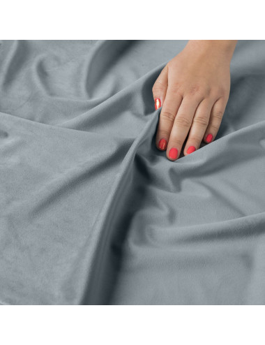 Tkanina zasłonowa Velvet 300 cm popielaty 069