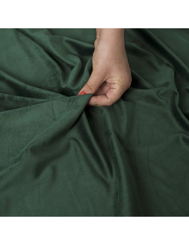 Tkanina zasłonowa Velvet 300 cm ciemny zielony 107