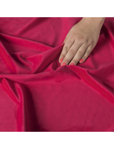 Tkanina zasłonowa Velvet 300 cm malinowy 040