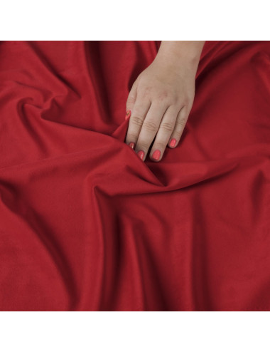 Tkanina zasłonowa Velvet 300 cm czerwony 043