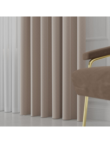 Tkanina zasłonowa Lima 300 cm beżowy 007