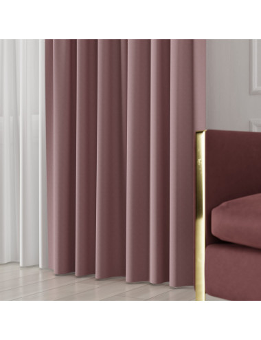 Tkanina zasłonowa Lima 300 cm różowy 060