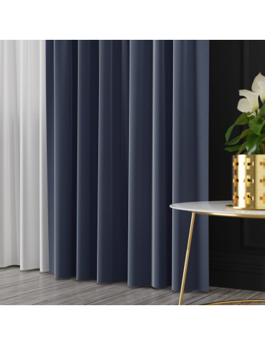 Tkanina zasłonowa Lima 300 cm granatowy 029