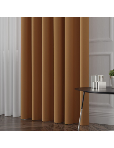 Tkanina zasłonowa Lima 300 cm pomarańczowy 033