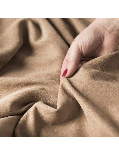 Tkanina zasłonowa Milas 290 cm ciemny kawowy 007