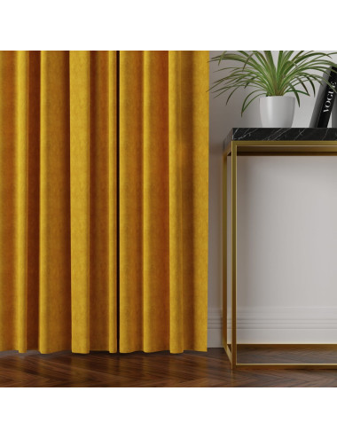 Tkanina zasłonowa Milas 290 cm szafranowy 047