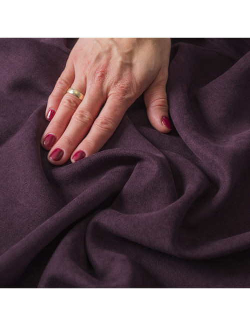 Tkanina zasłonowa Milas 290 cm śliwkowy 031