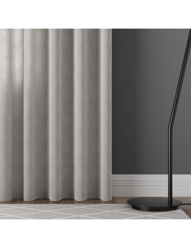 Tkanina zasłonowa Milas 290 cm beżowo-szary 794