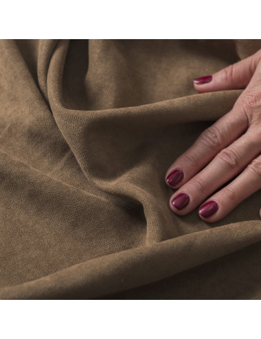 Tkanina zasłonowa Milas 290 cm szaro-brązowy 044