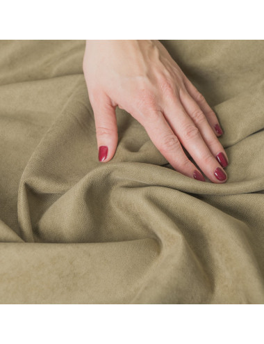 Tkanina zasłonowa Milas 290 cm khaki 017