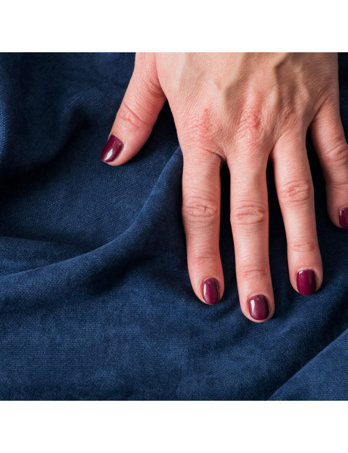 Tkanina zasłonowa Milas 290 cm ciemny niebieski 037