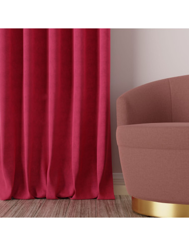 Tkanina zasłonowa Milas 290 cm różowy 023