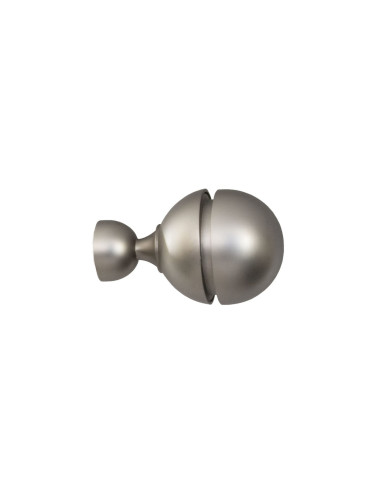 Końcówka corso do karnisza drążkowego 19 mm satyna nikiel