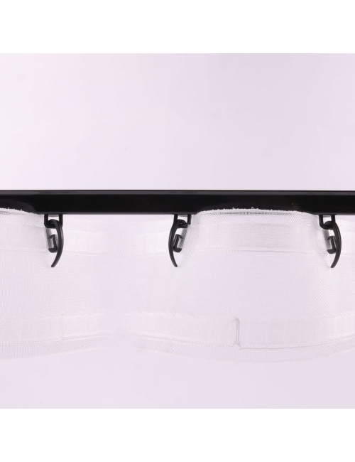 Ślizg na sznurku UNI fala 4,5 cm czarny