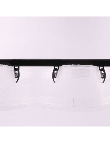 Ślizg na sznurku UNI fala 8 cm czarny